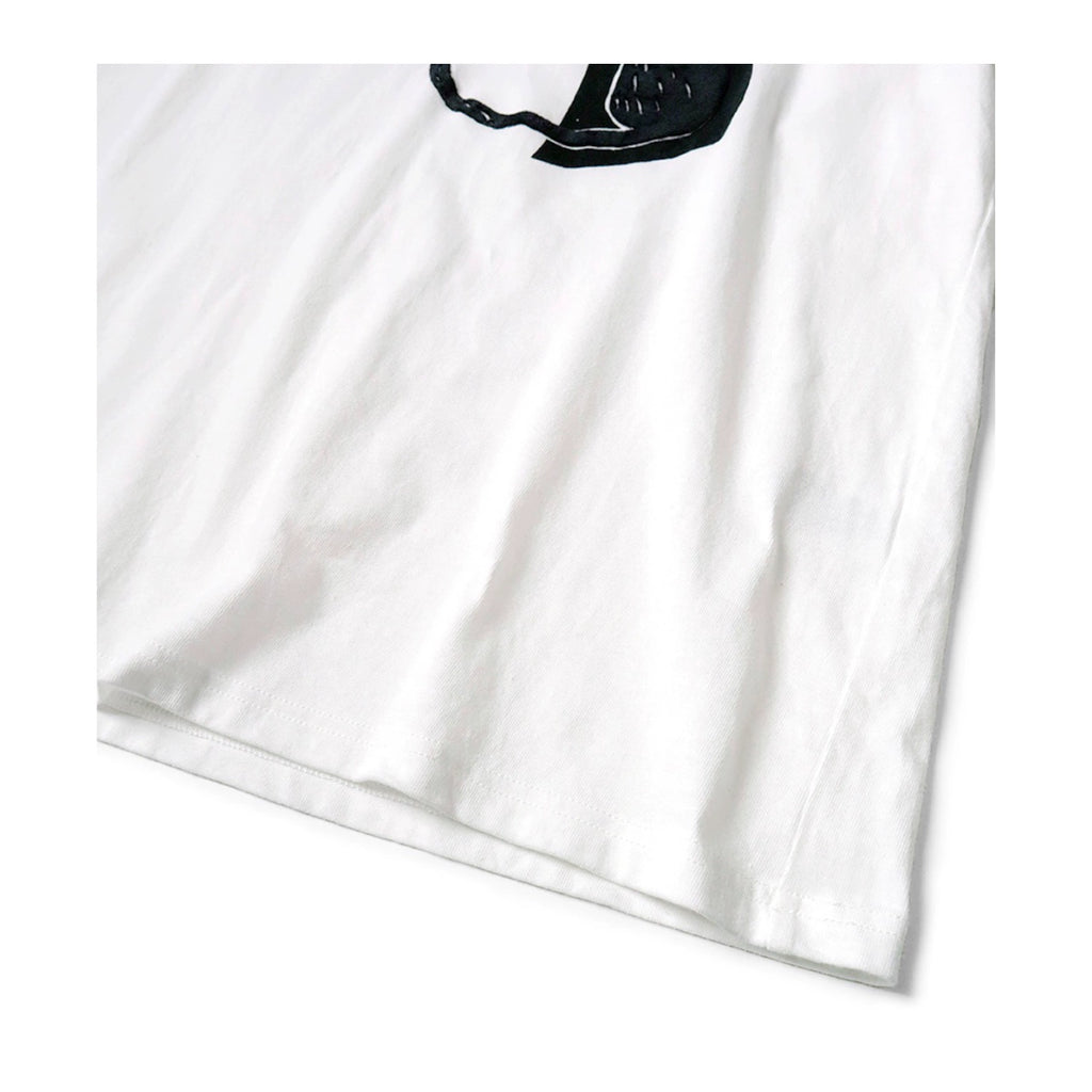 Japanese casual fun foam printed cotton loose crew neck short sleeve T-shirt