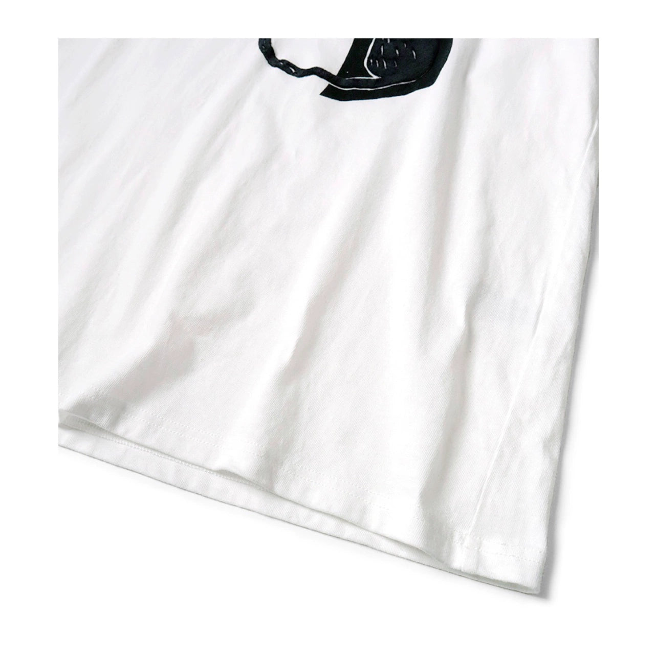 Japanese casual fun foam printed cotton loose crew neck short sleeve T-shirt