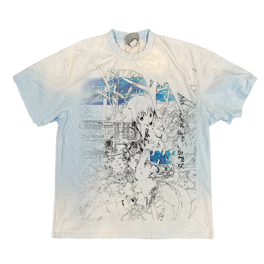 Japanese Graphic Print Crewneck Short Sleeve T-Shirt – Casual Unisex Streetwear Tee