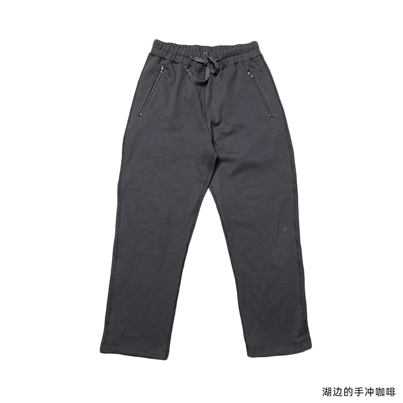 Spot n.hoolywood Richao basic cotton terry waist adjustment sweatshirt sweatpants High gram weight