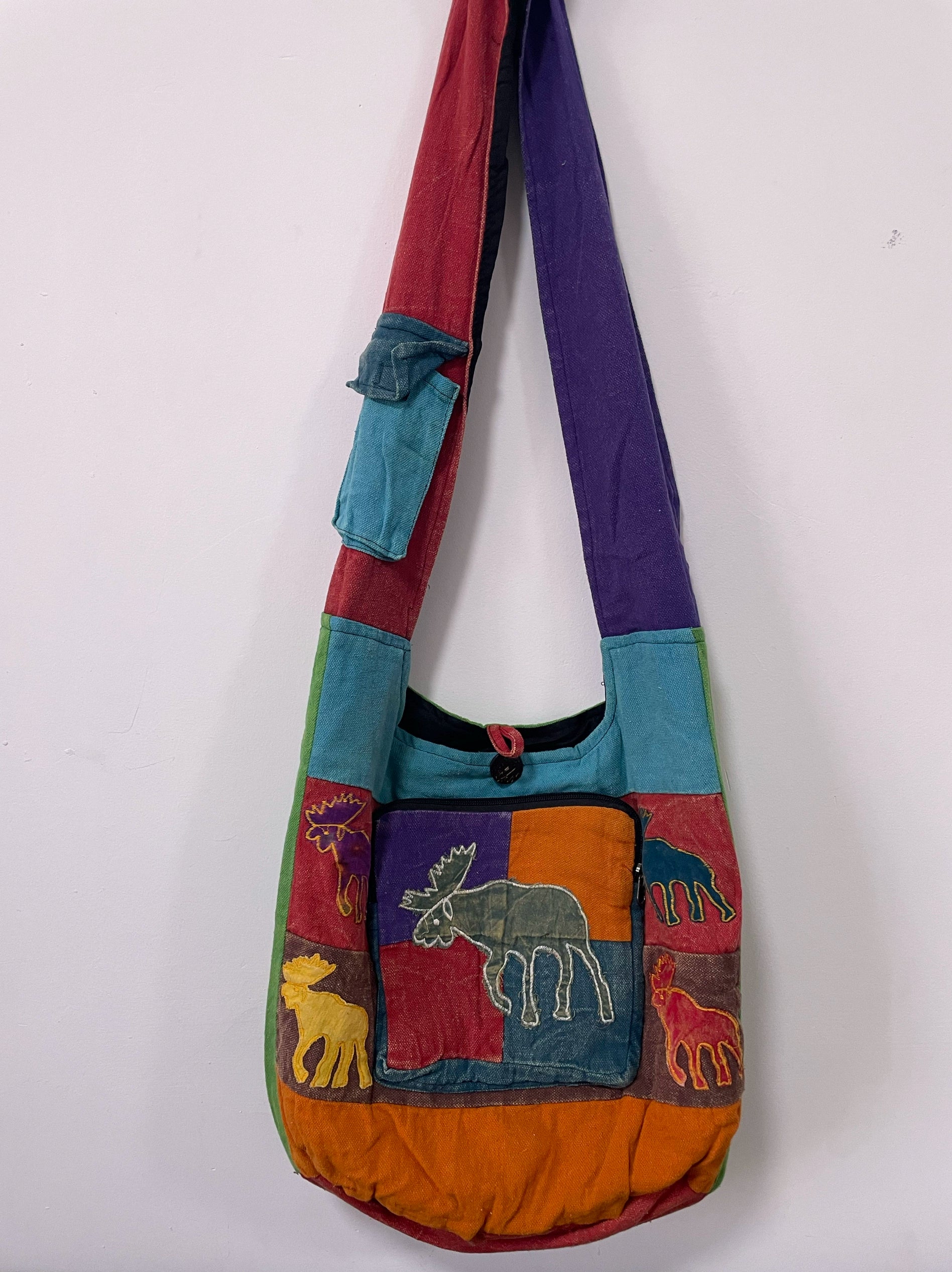 Nepalese women's bags, net red bags, handmade bags, large-capacity shoulder bags, travel outdoor storage, cross-body bags