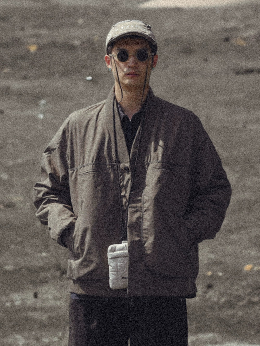 New autumn and winter cotton thick loose Japanese retro outdoor jacket men's trend