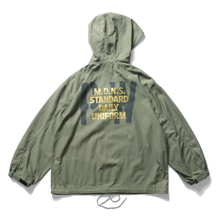 Overalls jacket men's day tide loose hem zipper coat