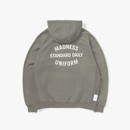 Heavy terry hooded hoodie man