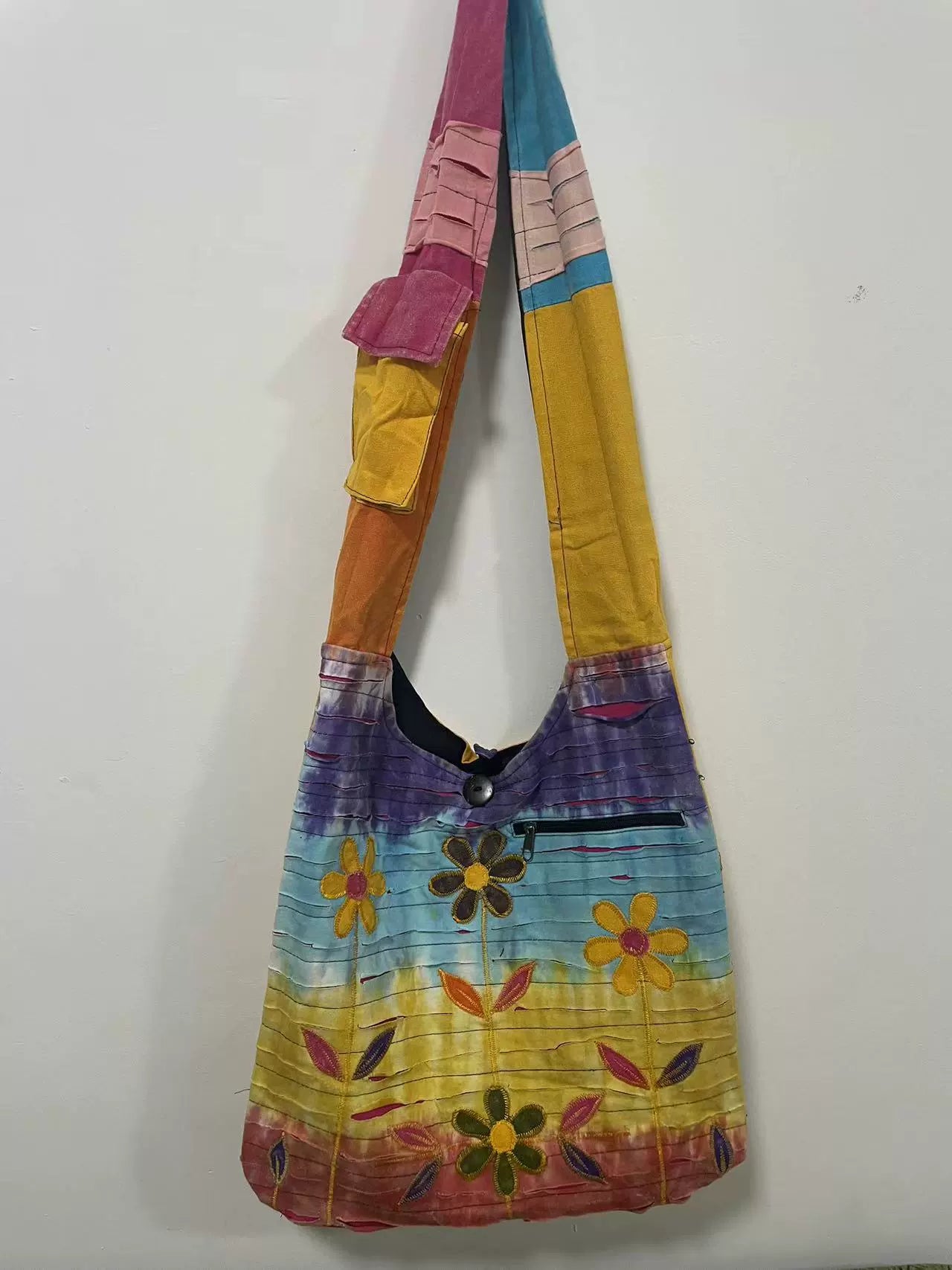 Nepalese women's bags, net red bags, handmade bags, large-capacity shoulder bags, travel outdoor storage, cross-body bags