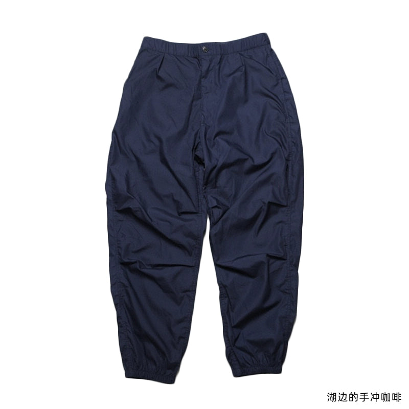 Casual polyester/cotton blended trousers with thin fabric suitable for spring and summer