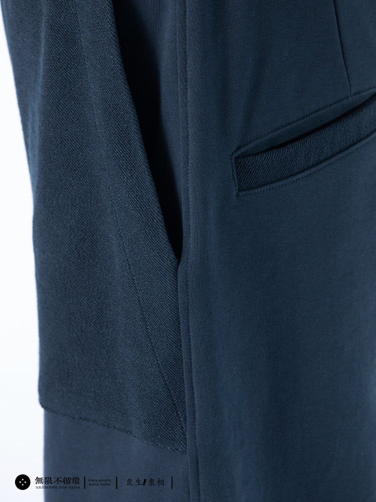 Original design men's terry casual loose elastic waist drawstring pants