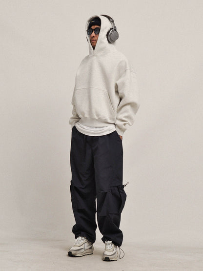Hoodie Short Wide Hoodie Big Sweater for Men and Women OVERSIZE