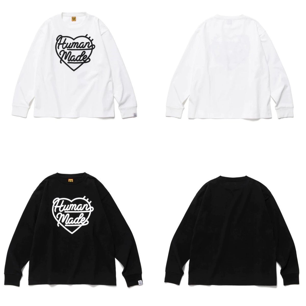 Japanese cartoon animal print heavy print long sleeve T-shirt bottom shirt T-shirt