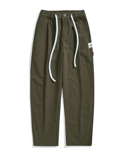 Japanese Functional Cargo Pants – Loose Straight Summer Slacks for Men – Japanese vintage | yamalin clothes | Yamalinclothes