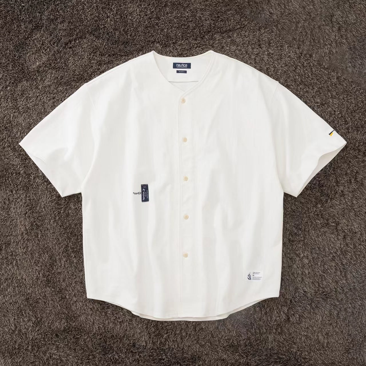 Japanese Hasegawa loose profile heavy short sleeve baseball shirt