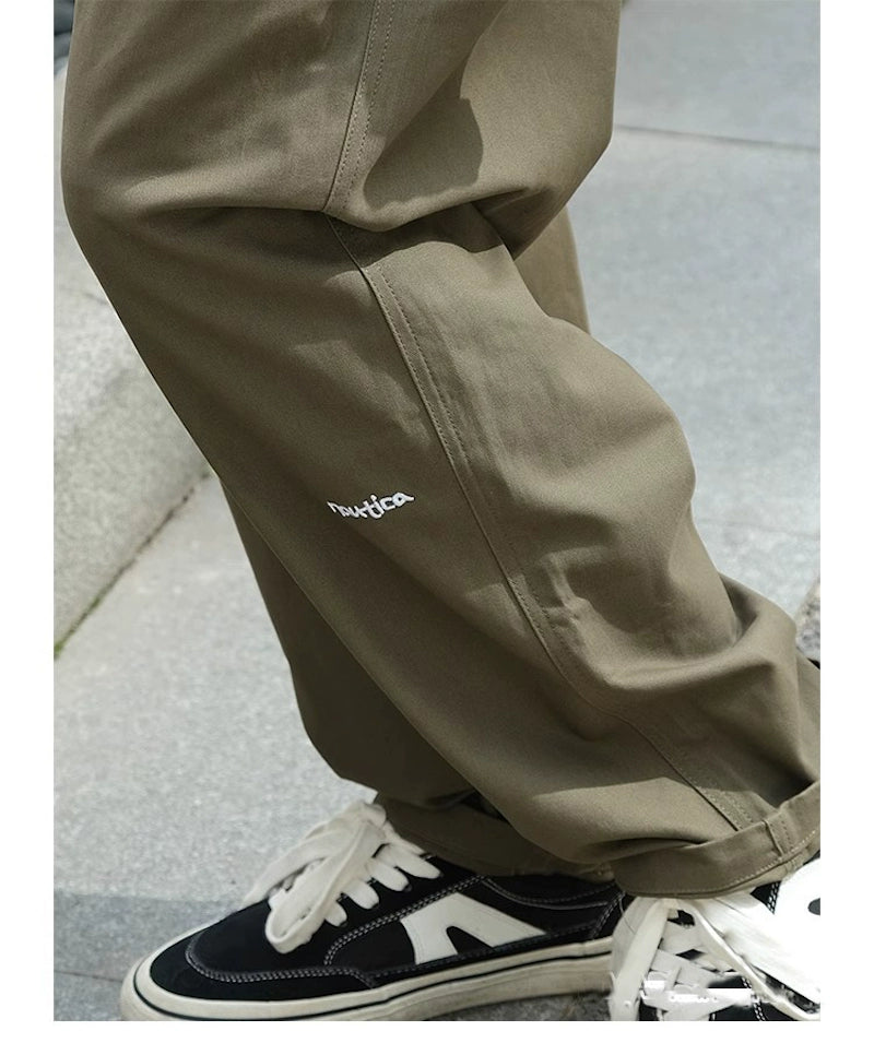 Micro taper frock pants loose wide leg sagging casual pants