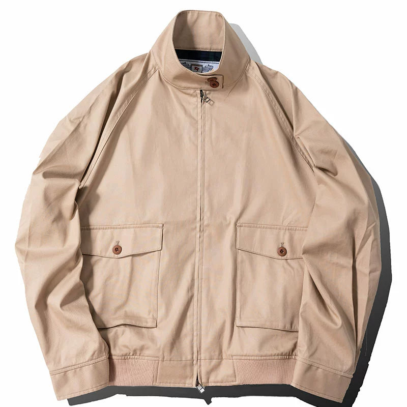 HARRINGTON JACKET JACKET MEN'S SPRING AVIATOR CASUAL CARGO AMERICAN DETROIT INSTRUCTOR