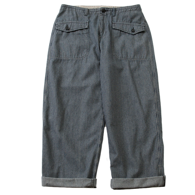 Japanese striped men's pants, trendy loose straight pants, retro wide-leg casual pants, cargo pants, men's and women's literary fan wide-leg pants