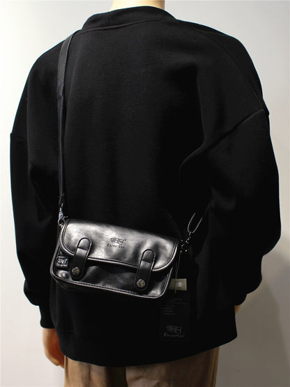 Japanese Retro Mini Crossbody Bag – Unisex Shoulder Phone Bag