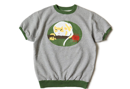 Japanese couple round neck short-sleeved T-shirt