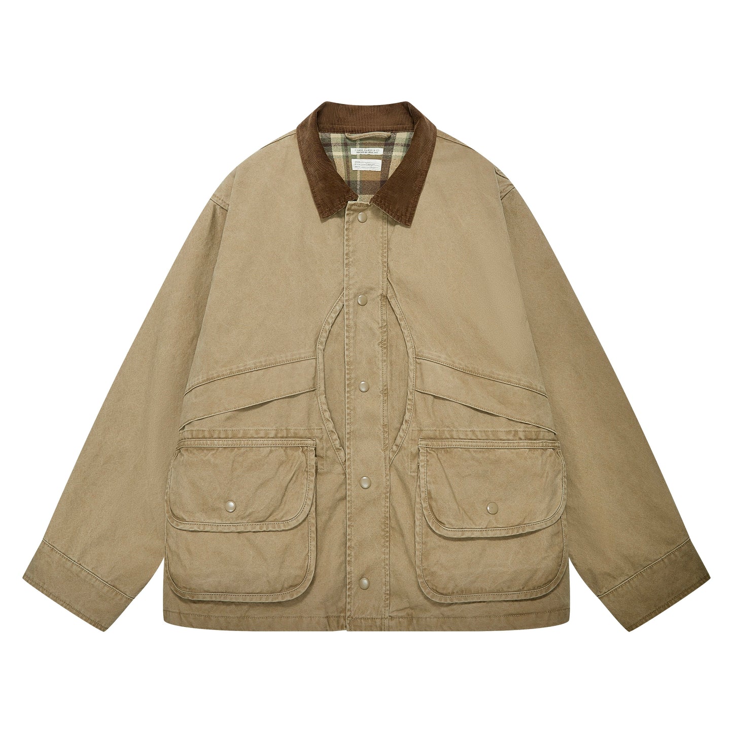 FW25 USAGE Hunting Jacket - Yamalin Heavy Year Washed Cotton Barn Hunting Silhouette Jacket