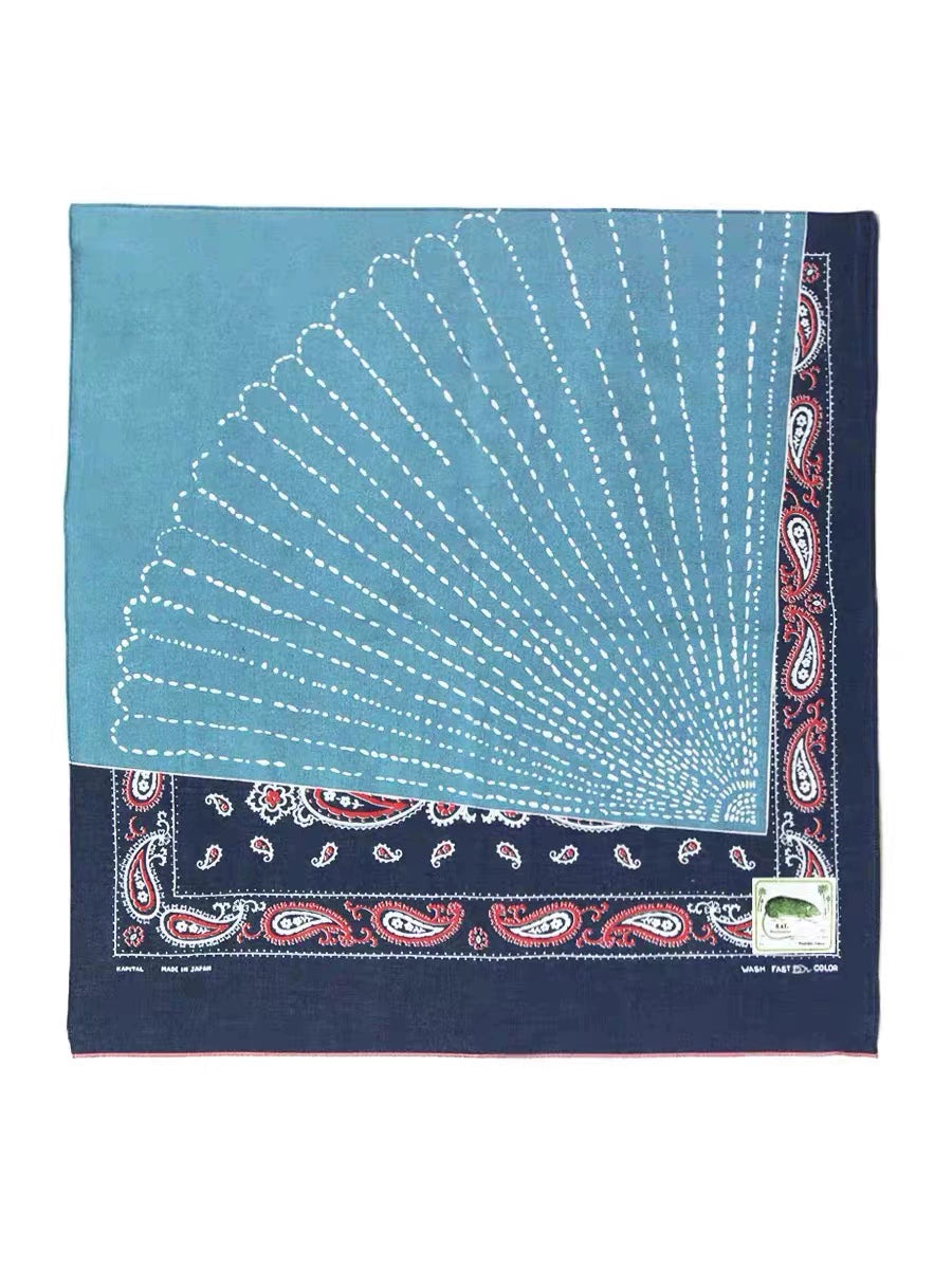 Japanese Retro Smiley Seven-in-One Fuji Mountain Reflection Square Collection