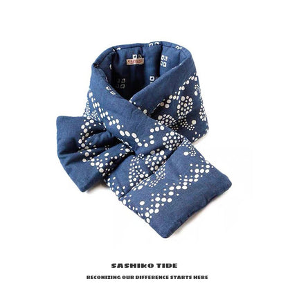 cashew cotton and linen couple scarf