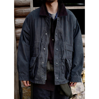 FW25 USAGE Hunting Jacket - Yamalin Heavy Year Washed Cotton Barn Hunting Silhouette Jacket