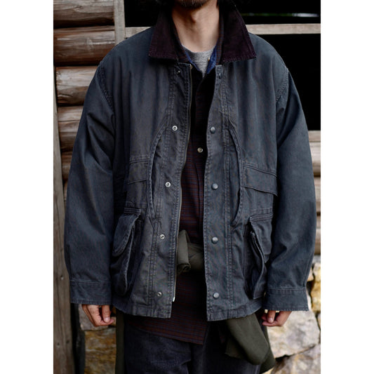 FW25 USAGE Hunting Jacket - Yamalin Heavy Year Washed Cotton Barn Hunting Silhouette Jacket