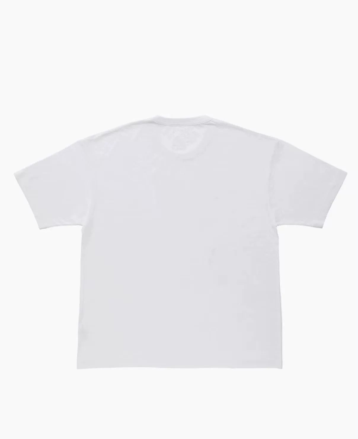 24SS Tora Nakamura Japanese casual long-staple cotton tiger monogram print short sleeve T-shirt