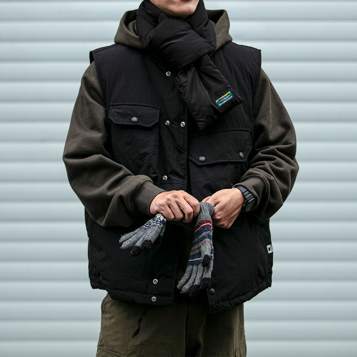 Multi-Pocket 90 Duck Down Vest – Mountain Outdoor Loose Warm Unisex – Vests | japanese streetwear | vintage workwear | unisex | Yamalinclothes