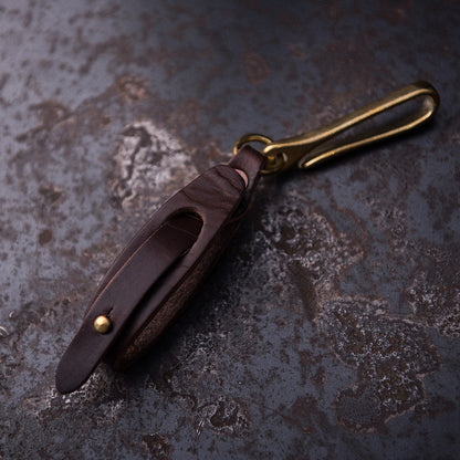 Leather Motorcycle Glove Clamp – Handlebar Glove Holder – Japanese vintage | yamalin clothes | Yamalinclothes