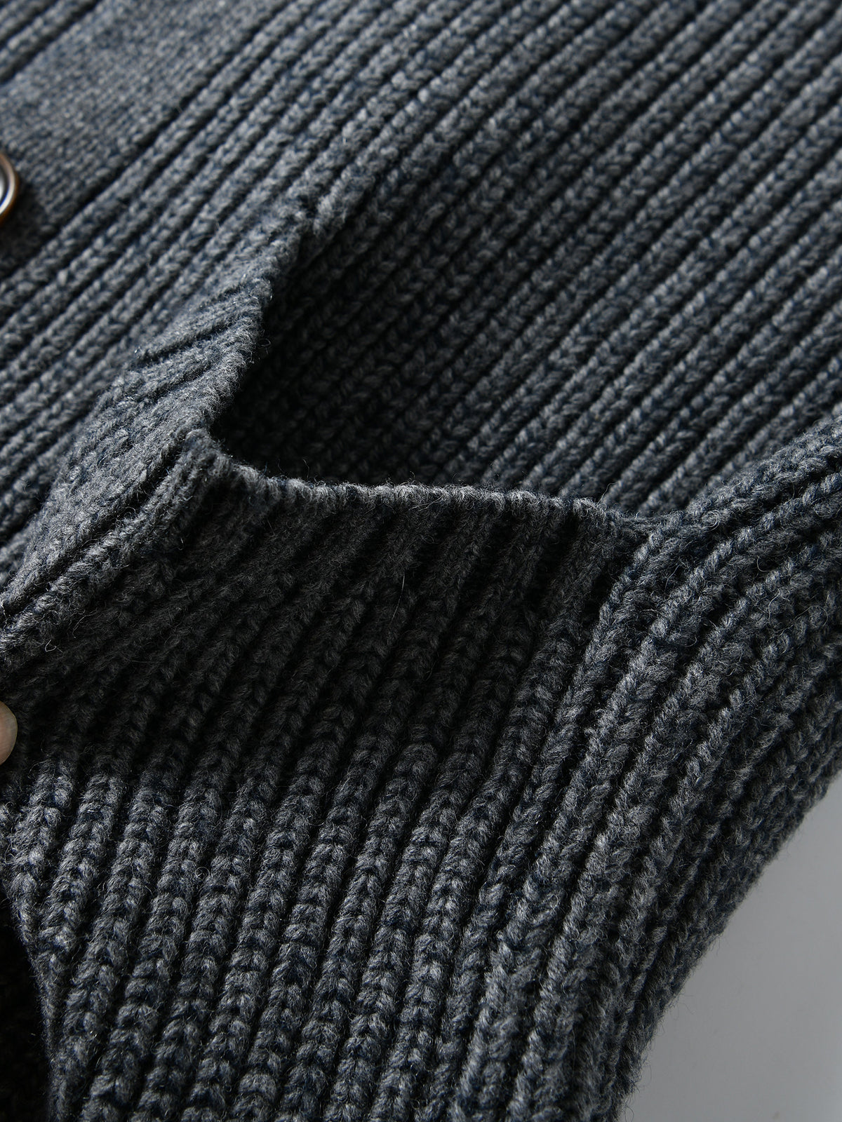 90% Wool Stand-Collar Knit Sweater – Thickened Oversized Unisex