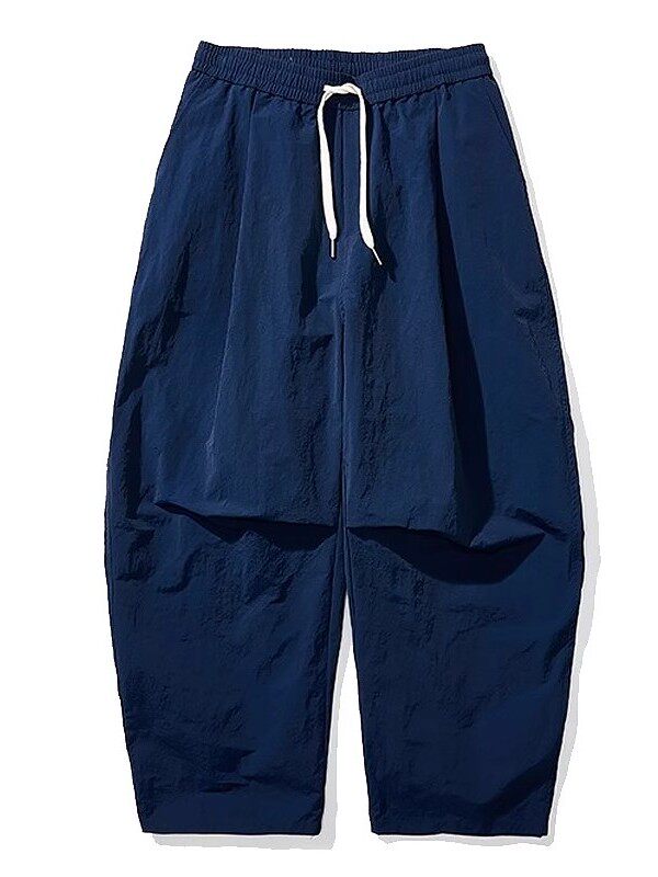 Lightweight Quick-Dry Wide-Leg Straight Pants – Loose Retro Casual Summer Unisex