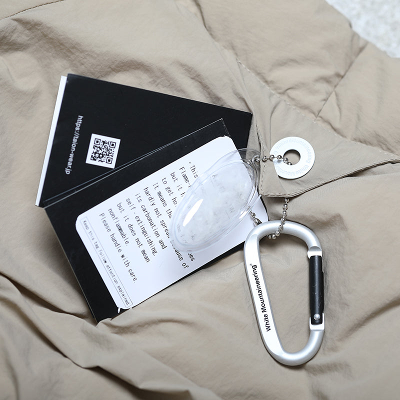 MADNESS WHITE MOUNTAINEERING Yu Wenle Baishan co-branded robe jacket down jacket