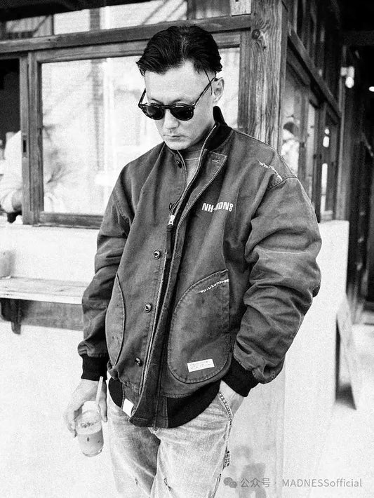 Deck jacket, baseball jacket