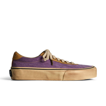 Vintage Japanese Low Top Espadrille Platform Sneakers – Washed Vulcanized Unisex Shoes – Japanese vintage | yamalin clothes | Yamalinclothes