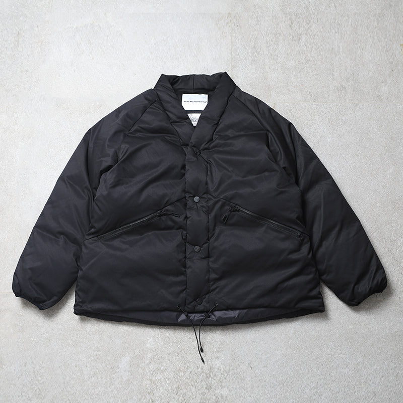 Baishan white mountaineering Japanese Taoist robe style taion waterproof outdoor down jacket