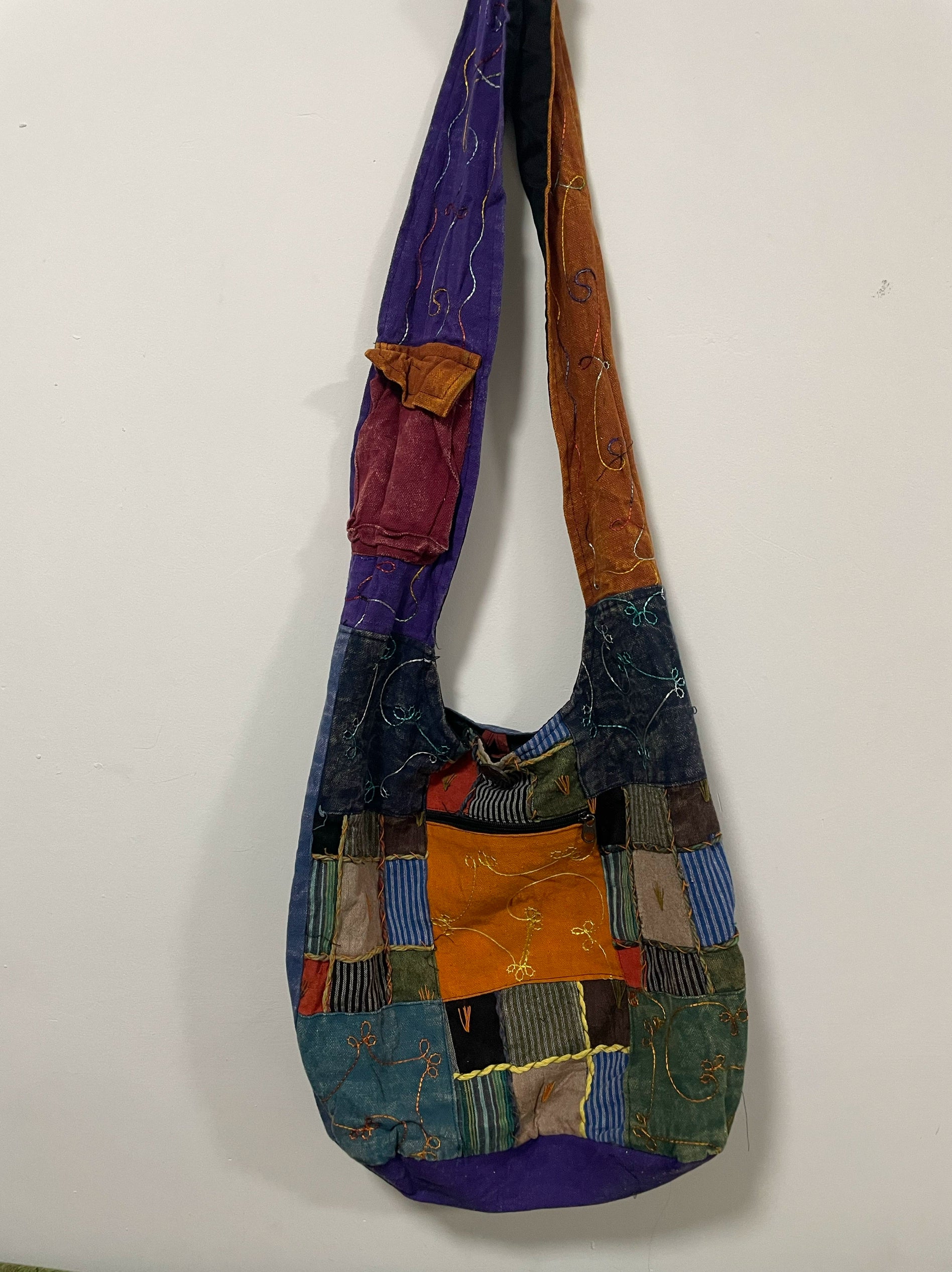 Nepalese women's bags, net red bags, handmade bags, large-capacity shoulder bags, travel outdoor storage, cross-body bags