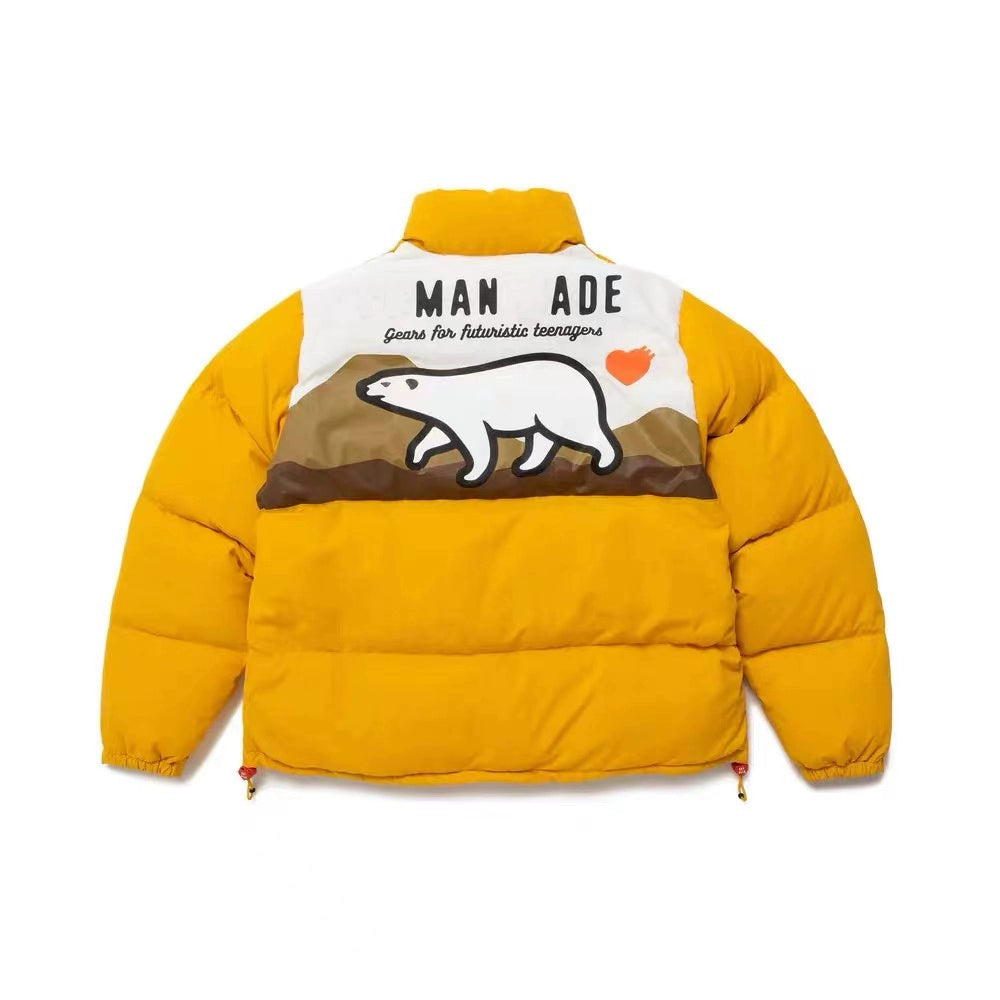 Polar Bear Love Outdoor Down Jacket Three Colors 90% Down