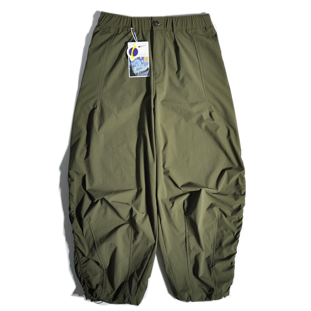 Japanese CityBoy Mountain Outdoor Functional Quick-Drying Wide-Leg Cargo Pants Loose Straight Drap Silhouette Leggings