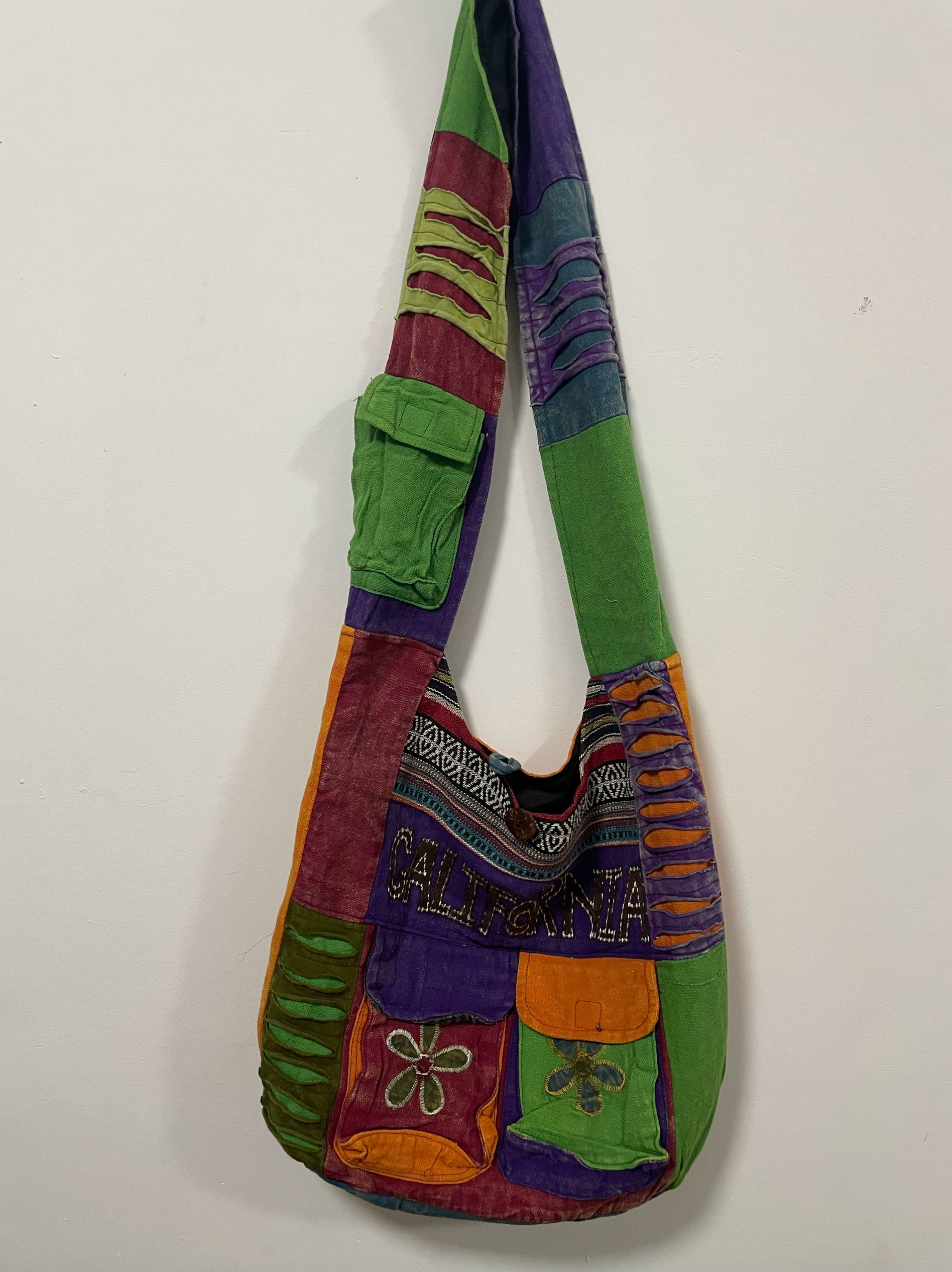 Nepalese women's bags, net red bags, handmade bags, large-capacity shoulder bags, travel outdoor storage, cross-body bags