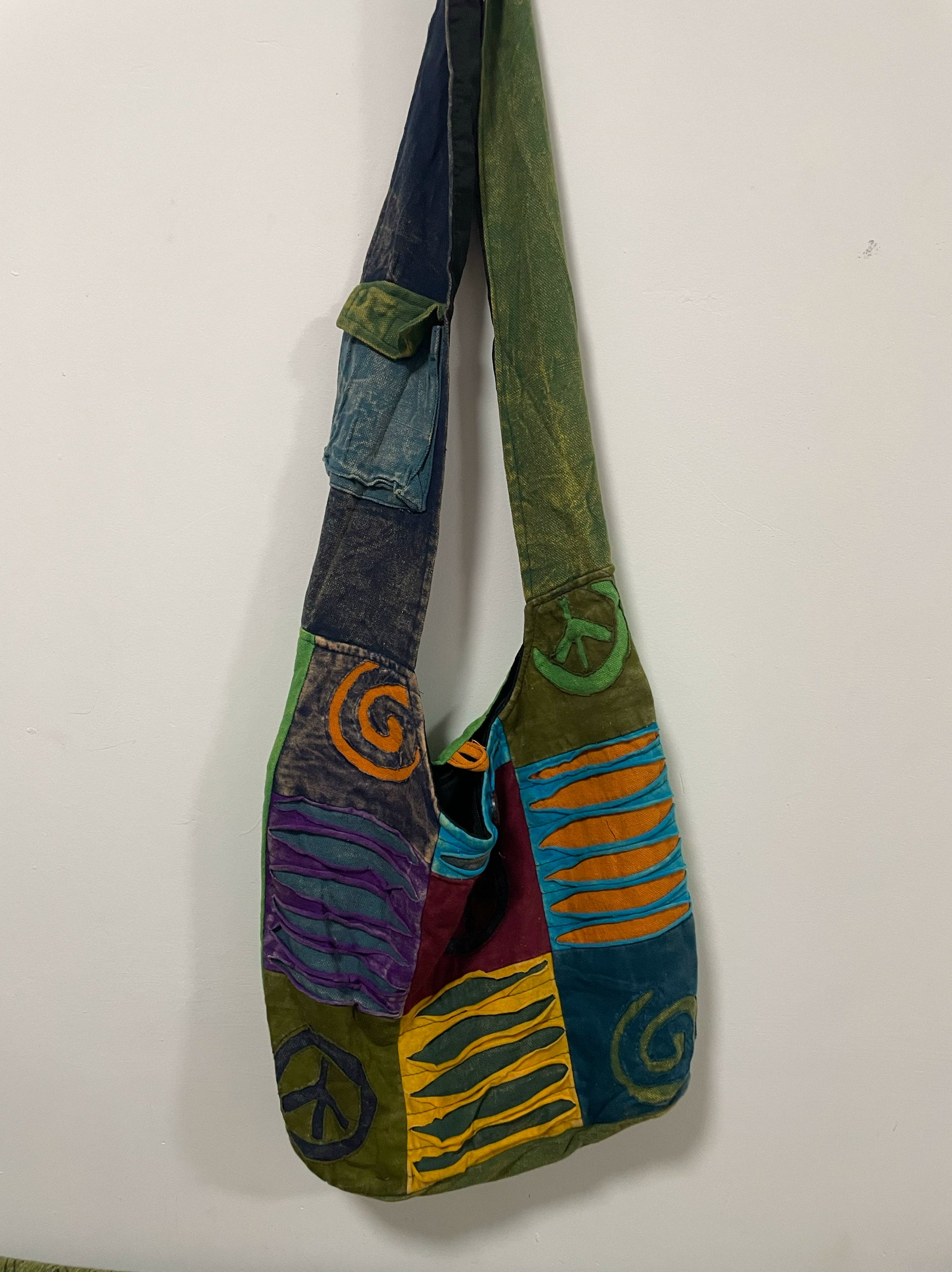 Nepalese women's bags, net red bags, handmade bags, large-capacity shoulder bags, travel outdoor storage, cross-body bags