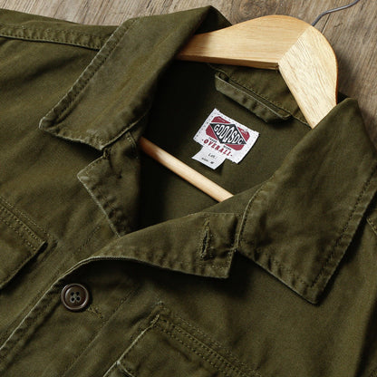 American Vintage M65 Multi-Pocket Cargo Lapel Jacket – Unisex Cotton – Japanese vintage | yamalin clothes | Yamalinclothes