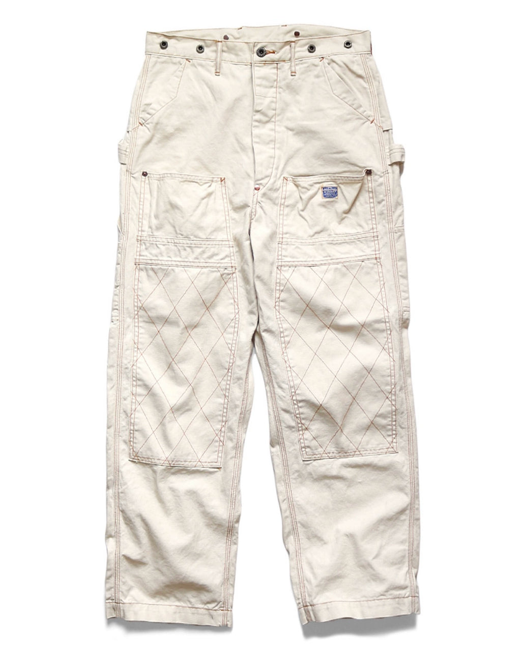 Japanese casual loose fashion two-tone gold thread logging pants cargo trousers
