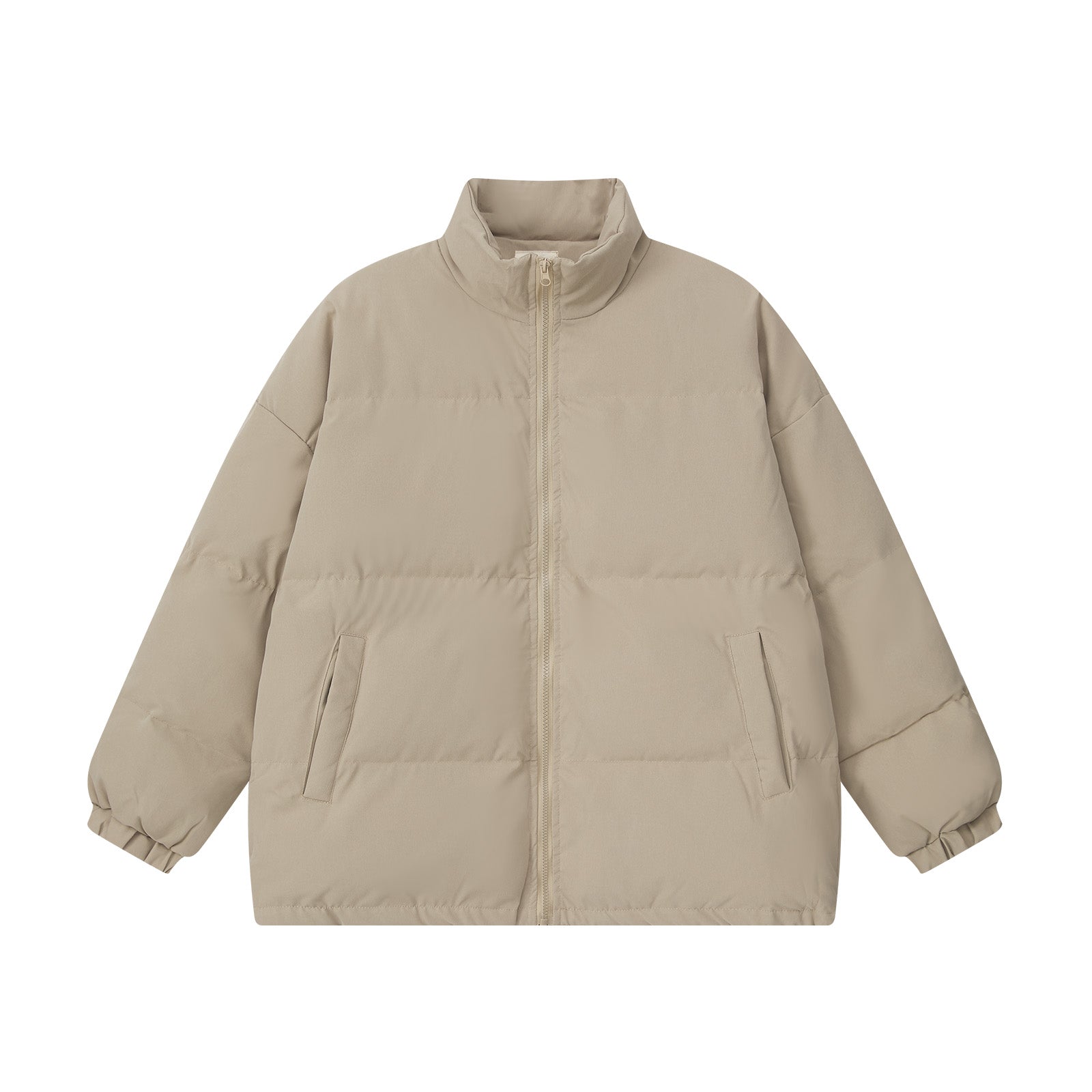 Japanese short bread jacket men's black stand-up collar cotton jacket in winter thick cotton jacket loose warm jacket