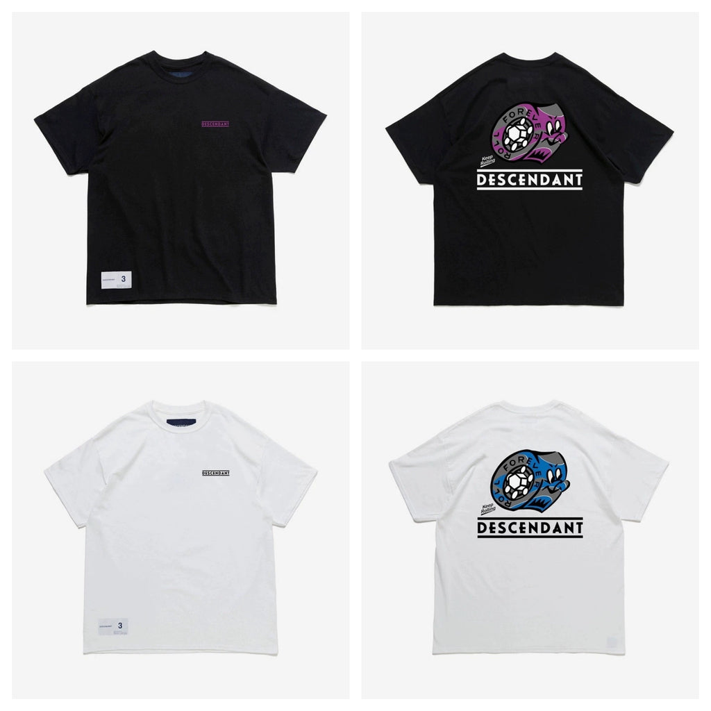 25SS tooling printing short-sleeved T-shirt loose heavy round neck fashion brand