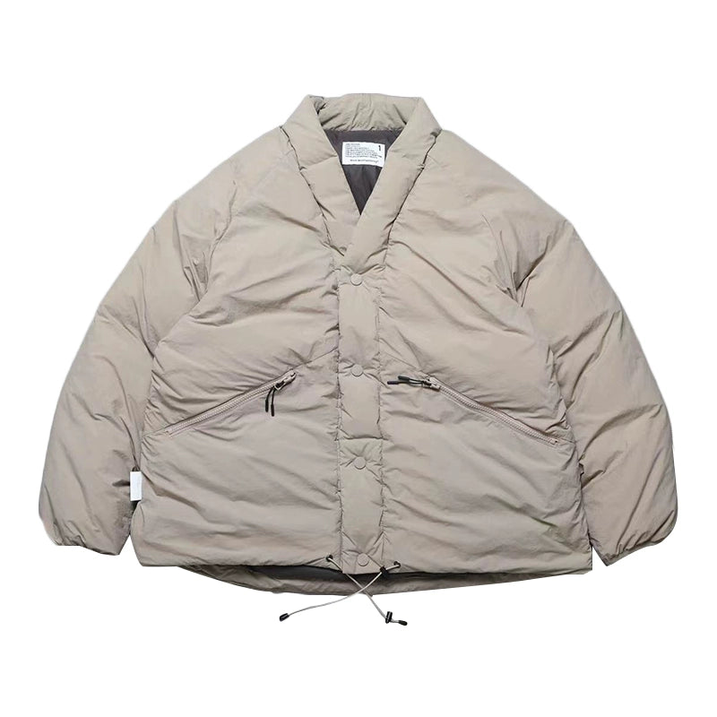 MADNESS WHITE MOUNTAINEERING Yu Wenle Baishan co-branded robe jacket down jacket