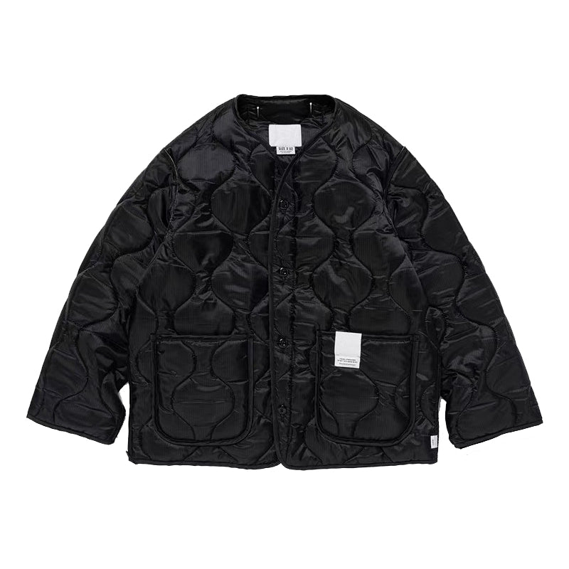 Cotton Jacket Outerwear Casual Baseball Jacket Liner Jacket Light Cotton Clothes