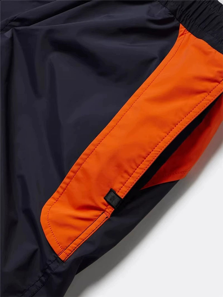 24ss daiwa pier39 loose quick-drying nylon fashion versatile color-block casual sports shorts