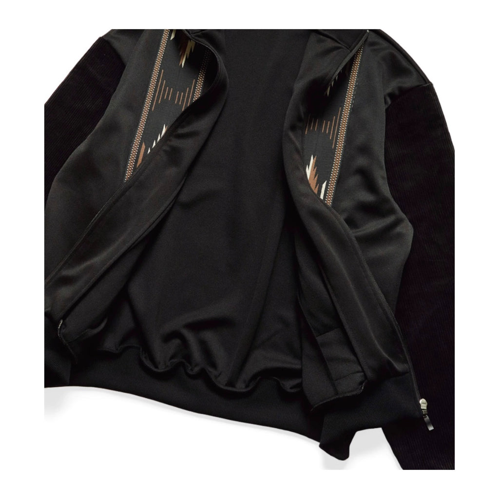 Kapital 25AW Japanese Corduroy Jacket - Ethnic Embroidered Zip Sleeve Warm Coat