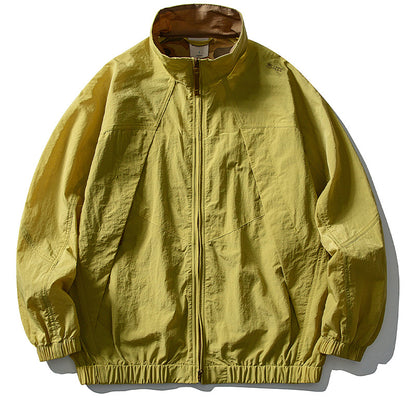 Quick-Dry Stand-Collar Outdoor Jacket – Mountain Oversized Unisex – Japanese vintage | fall outfits 2026 | fall winter outfits | classy winter outfits | lazy comfy outfits | japanese streetwear | vintage workwear | yamalin clothes | Yamalinclothes