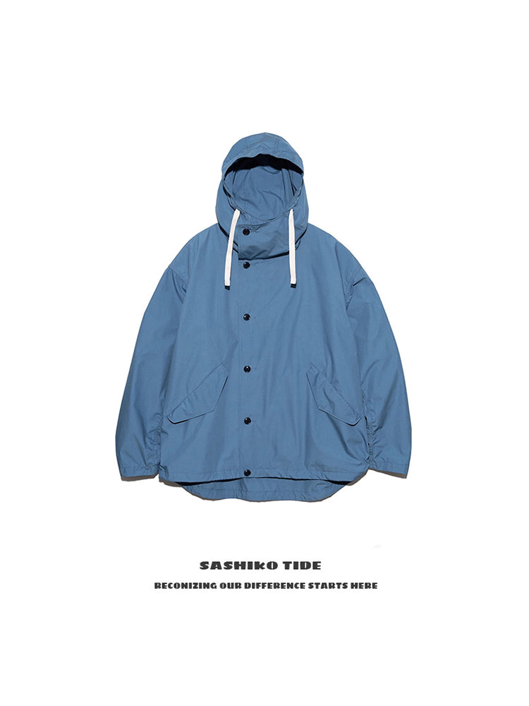 M51 24SS Japanese Outdoor Optoelectronic Hooded Jacket Men's and Women's Thin Jackets