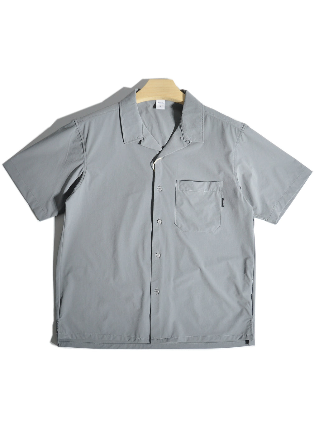 Cuban collar summer thin quick-drying short-sleeved shirt Japanese loose casual shirt
